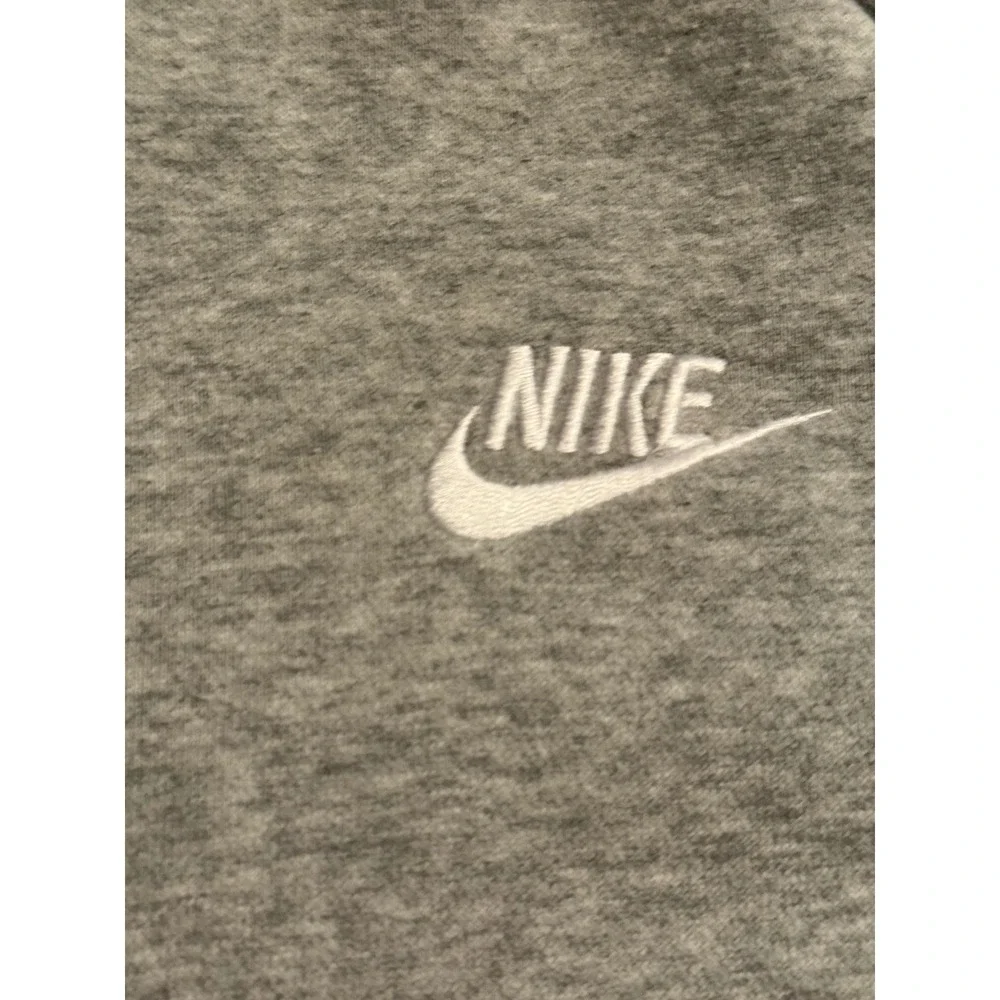 Nike Mens Sportswear Essential Hoodie Grey Fleece Pullover Medium